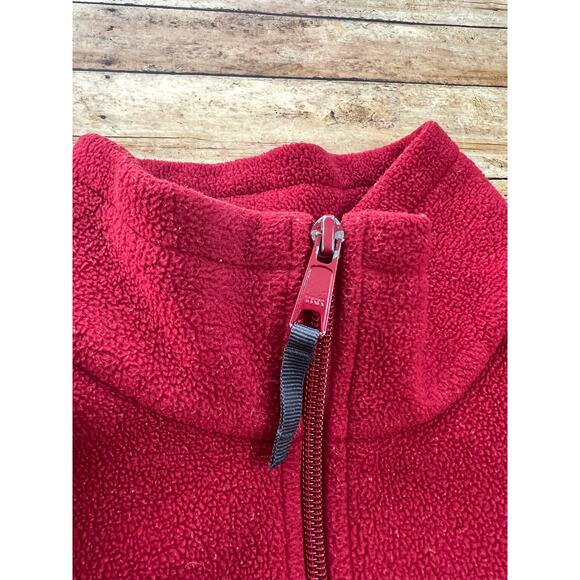 Columbia Sportswear Women's Size M Red Zipper Front Fleece Jacket 207-WL6114 - Picture 4 of 9